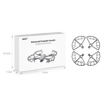 For DJI Air 2S / Mavic Air 2 BRDRC Drone Propeller Protective Guard Anti-collision Ring (Grey) - Other by BRDRC | Online Shopping UK | buy2fix