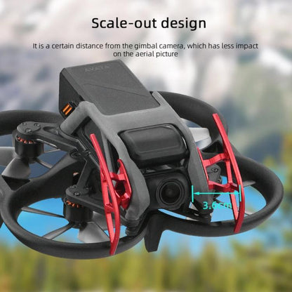 For DJI Avata BRDRC Gimbal Lens Anti-collision Aluminum Alloy Guard Bumper (Black) - Other by BRDRC | Online Shopping UK | buy2fix