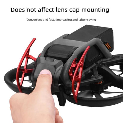 For DJI Avata BRDRC Gimbal Lens Anti-collision Aluminum Alloy Guard Bumper (Black) - Other by BRDRC | Online Shopping UK | buy2fix