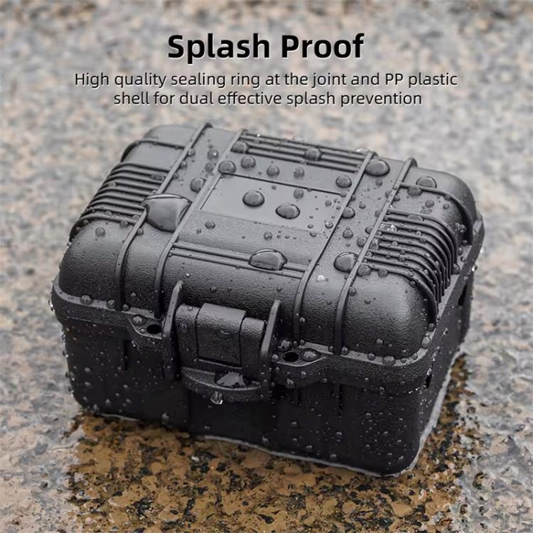For DJI OSMO Action 5 Pro / 4 / 3 Camera Hard Storage Box Bag Protective Case (Black) - Case & Bags by BRDRC | Online Shopping UK | buy2fix