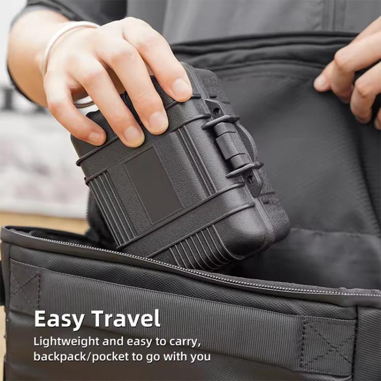 For DJI OSMO Action 5 Pro / 4 / 3 Camera Hard Storage Box Bag Protective Case (Black) - Case & Bags by BRDRC | Online Shopping UK | buy2fix