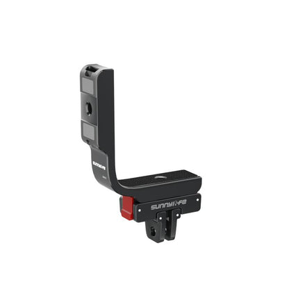 For DJI Osmo 360 Sunnylife Metal L-Type Vertical-Horizontal Mount with Magnetic Adapter Quick Release Mount Adapter Stand (Black) - Mount & Holder by Sunnylife | Online Shopping UK | buy2fix