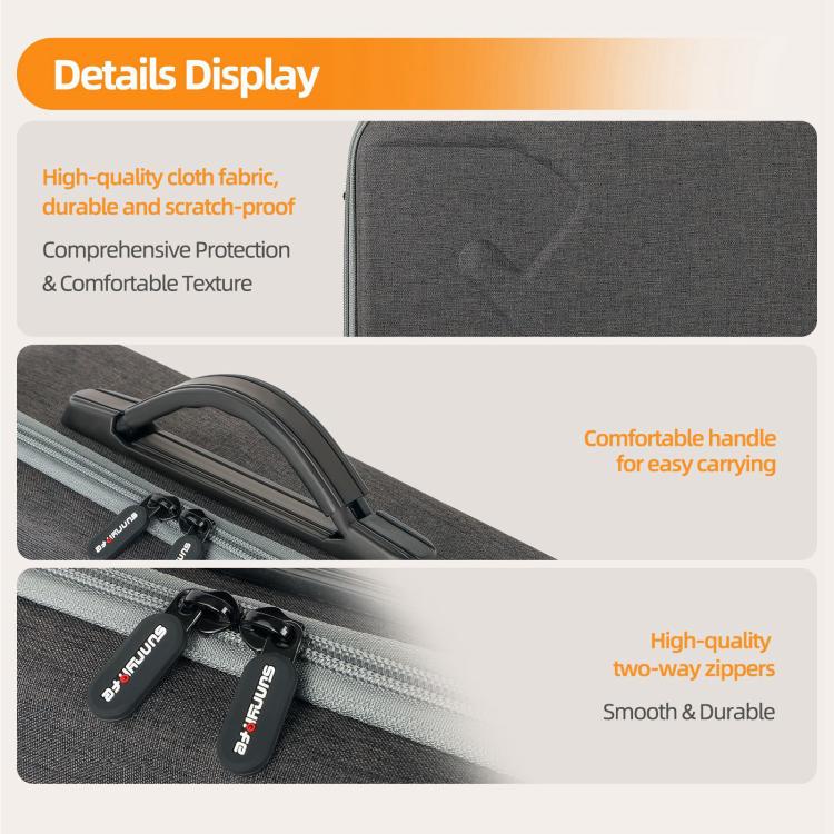 For DJI Mavic 4 Pro Sunnylife Drone Body Carrying Case Storage Bag (Grey) - Backpacks & Bags by Sunnylife | Online Shopping UK | buy2fix