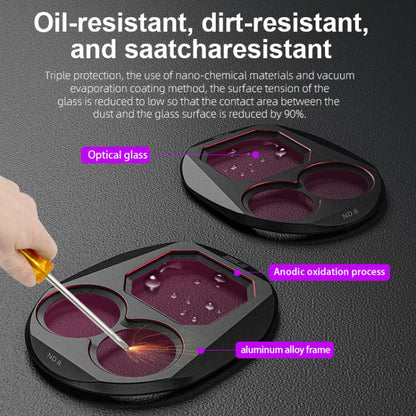 For DJI Mavic 4 Pro STARTRC 4 in 1 CPL ND8 ND32 ND64 Lens Filter Kit - Lens Filter by STARTRC | Online Shopping UK | buy2fix