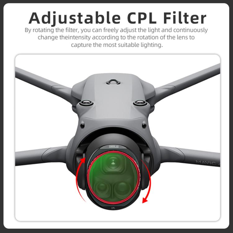 For DJI Mavic 4 Pro STARTRC 4 in 1 CPL ND8 ND32 ND64 Lens Filter Kit - Lens Filter by STARTRC | Online Shopping UK | buy2fix
