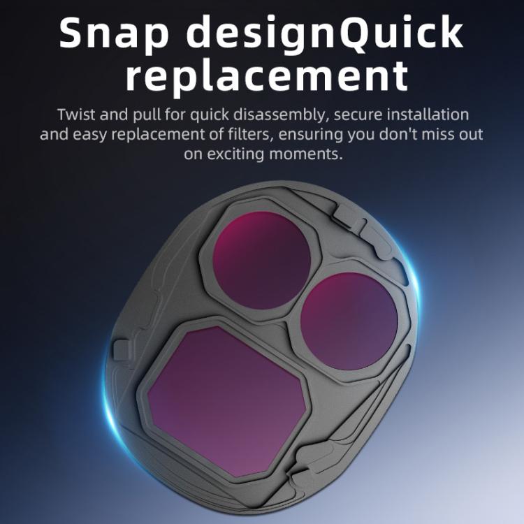 For DJI Mavic 4 Pro STARTRC 4 in 1 CPL ND8 ND32 ND64 Lens Filter Kit - Lens Filter by STARTRC | Online Shopping UK | buy2fix