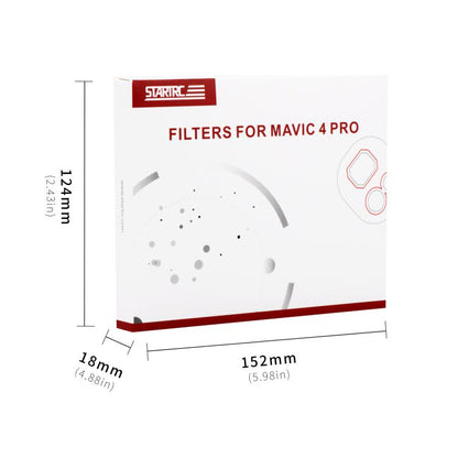 For DJI Mavic 4 Pro STARTRC 4 in 1 CPL ND8 ND32 ND64 Lens Filter Kit - Lens Filter by STARTRC | Online Shopping UK | buy2fix