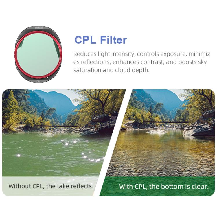 For DJI Mavic 4 Pro STARTRC 4 in 1 CPL ND8 ND32 ND64 Lens Filter Kit - Lens Filter by STARTRC | Online Shopping UK | buy2fix