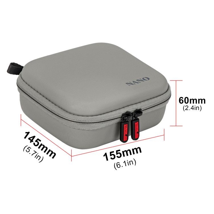 For DJI Osmo Nano STARTRC Portable Carrying Box Mini Standard Combo Bag (Grey) - Case & Bags by STARTRC | Online Shopping UK | buy2fix