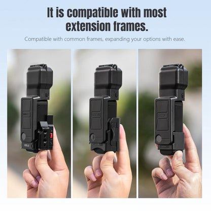 For DJI Osmo Pocket 3 STARTRC Gimbal Protective Cover Camera Lens Protective Case (Black) - Case & Bags by STARTRC | Online Shopping UK | buy2fix