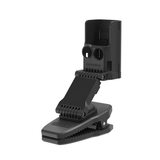 For DJI Osmo Pocket 4 / 3 Sunnylife Stretchable Backpack Clip Rotatable Magnetic Mount Action Camera Holder Vlog Mount (Black)