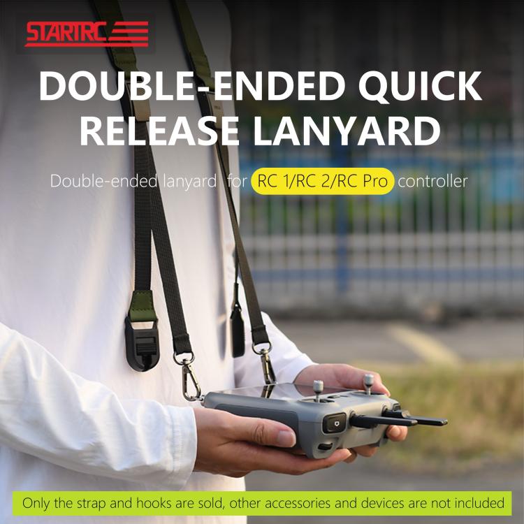 For DJI RC / RC 2 / RC Pro STARTRC QuickLink Double-Ended Neck Strap (Green) - Others by STARTRC | Online Shopping UK | buy2fix