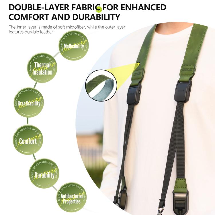 For DJI RC / RC 2 / RC Pro STARTRC QuickLink Double-Ended Neck Strap (Green) - Others by STARTRC | Online Shopping UK | buy2fix