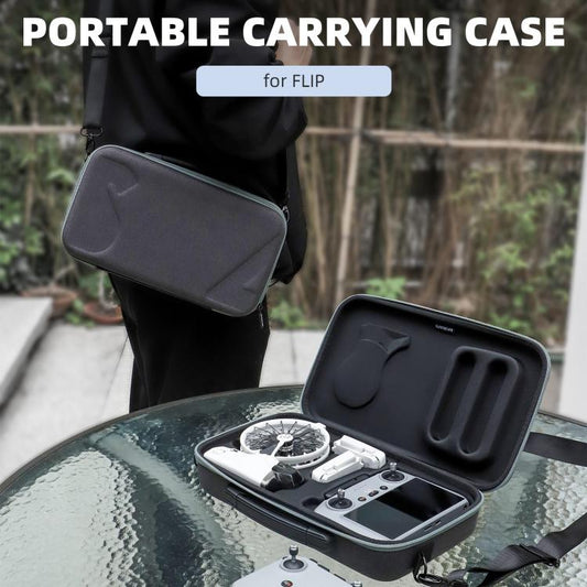 For DJI Flip Sunnylife Simple Storage Bag Shoulder Handbag (Black) - Backpacks & Bags by Sunnylife | Online Shopping UK | buy2fix
