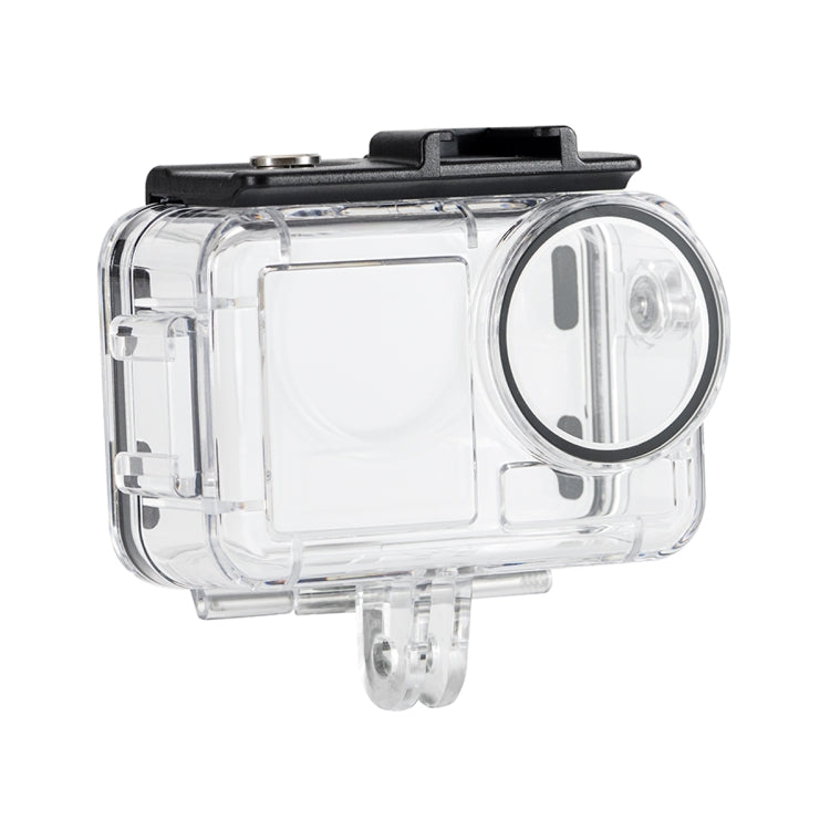 For DJI Osmo Action 5 Pro / 3 / 4 60m Underwater Waterproof Housing Diving Case (Transparent) by buy2fix
