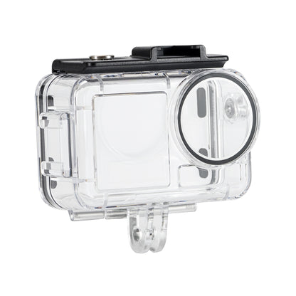 For DJI Osmo Action 5 Pro / 3 / 4 60m Underwater Waterproof Housing Diving Case (Transparent) by buy2fix