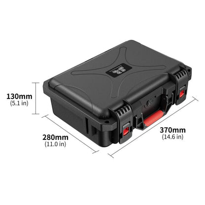 For DJI Flip STARTRC Waterproof ABS Suitcase Storage Box (Black) - Backpacks & Bags by STARTRC | Online Shopping UK | buy2fix