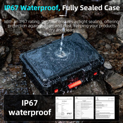 For DJI Flip STARTRC Waterproof ABS Suitcase Storage Box (Black) - Backpacks & Bags by STARTRC | Online Shopping UK | buy2fix