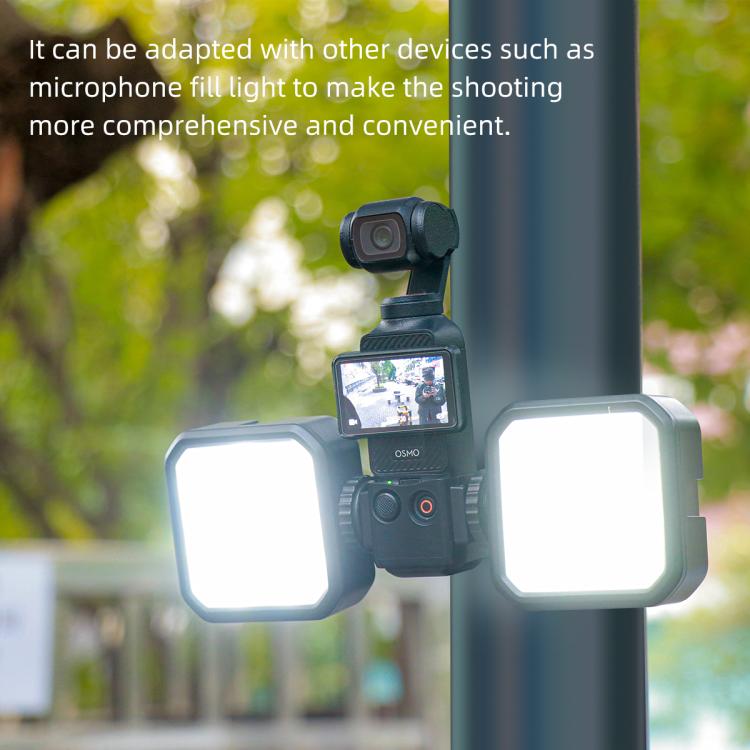 For DJI OSMO Pocket 3 Protection Frame with Magnetic Base (Black) - Mount & Holder by buy2fix | Online Shopping UK | buy2fix