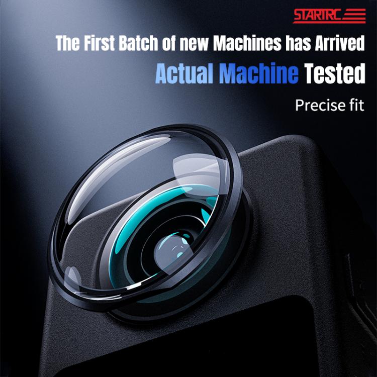 For DJI Osmo 360 STARTRC Lens Guard PC Protective Cover (Black) - Other by STARTRC | Online Shopping UK | buy2fix