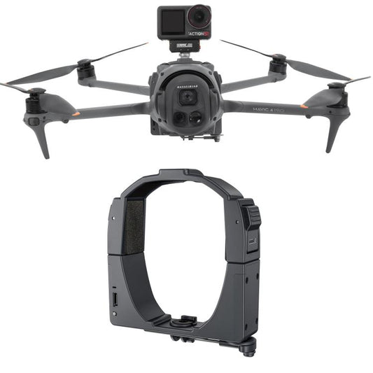 For DJI Mavic 4 Pro STARTRC Air-Dropping System Thrower Parabolic with Expansion Bracket (Black) - Holder Series by STARTRC | Online Shopping UK | buy2fix