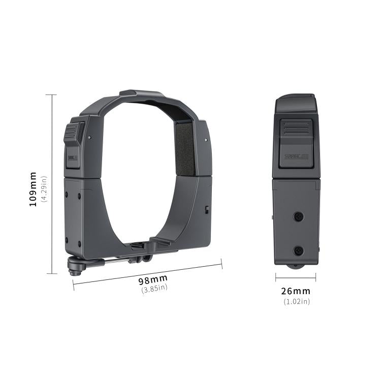 For DJI Mavic 4 Pro STARTRC Air-Dropping System Thrower Parabolic with Expansion Bracket (Black) - Holder Series by STARTRC | Online Shopping UK | buy2fix