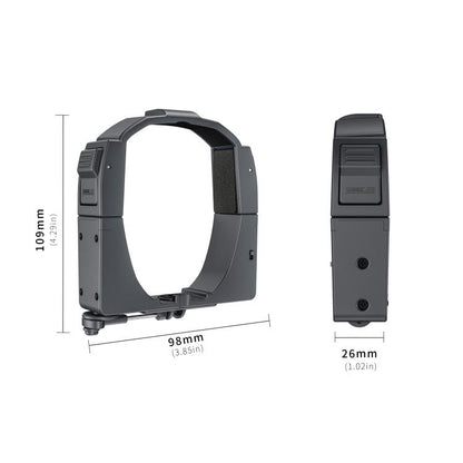 For DJI Mavic 4 Pro STARTRC Air-Dropping System Thrower Parabolic with Expansion Bracket (Black) - Holder Series by STARTRC | Online Shopping UK | buy2fix