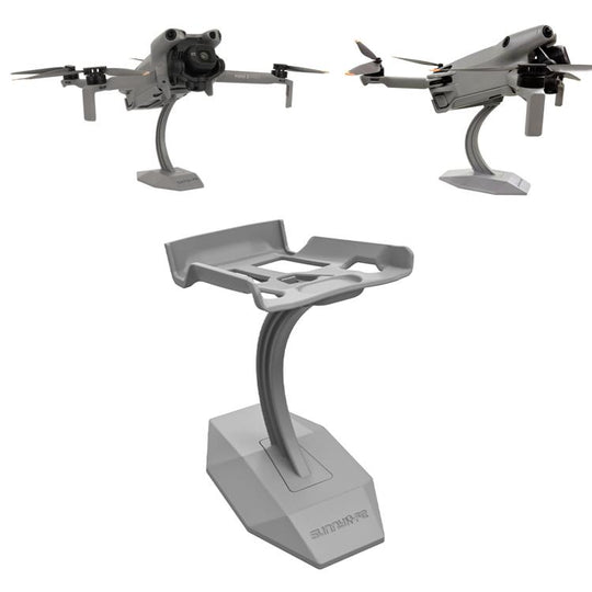For DJI Mini 5 Pro / 4 Pro / 3 Pro Sunnylife Desktop Display Stand Drone Mount Exhibition Base Bracket (Grey)