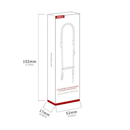 For DJI Pocket 3 STARTRC Adjustable Double-Ended Neck Strap (Pink) - Others by STARTRC | Online Shopping UK | buy2fix