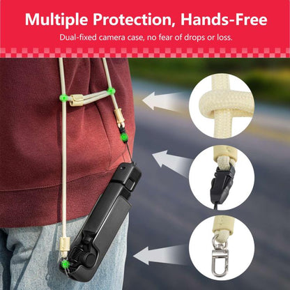 For DJI Pocket 3 STARTRC Adjustable Double-Ended Neck Strap (Pink) - Others by STARTRC | Online Shopping UK | buy2fix