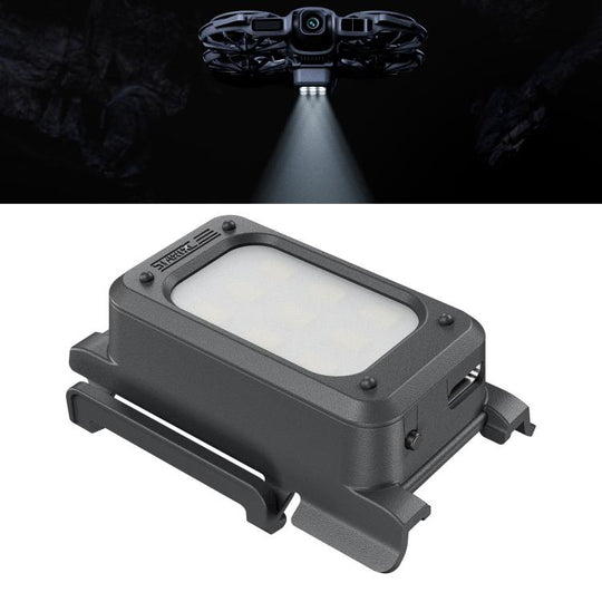 For DJI Neo 2 STARTRC LED Light Heightened Landing Gear Training Rack (Black)