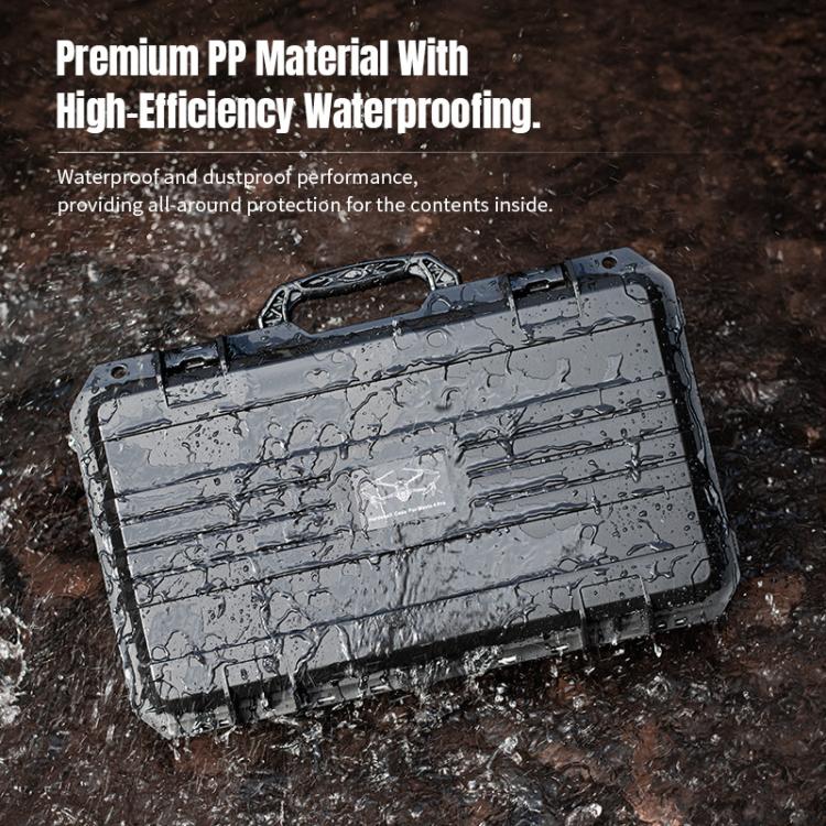 Portable Box Sealed Waterproof Trolley Suitcase For DJI Mavic 4 Pro / Mavic 3 / Air 3 (Black) - Backpacks & Bags by STARTRC | Online Shopping UK | buy2fix