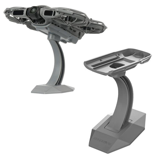 For DJI Neo 2 Sunnylife Desktop Display Stand Drone Mount Exhibition Base Bracket (Dark Gray)