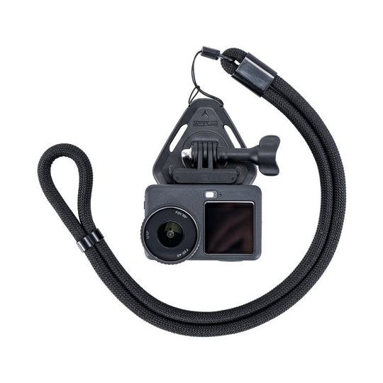 STARTRC Action Camera Magnetic Neck Mount Holder Vlog POV Neck Strap (Black)