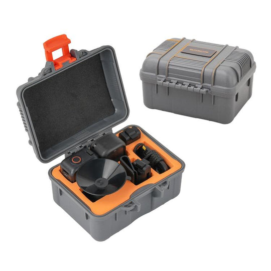 For DJI Osmo Nano Sunnylife Mini Travel Box Waterproof Carrying Box Shock-proof Hard Shell (Grey)