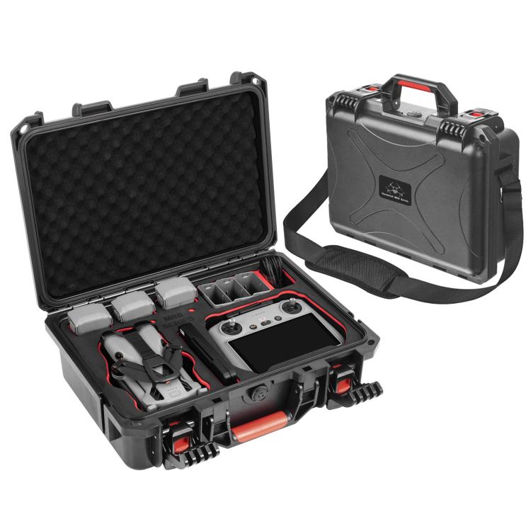 For DJI Mini 5 Pro STARTRC Waterproof ABS Suitcase Shoulder Storage Box (Black) - Backpacks & Bags by STARTRC | Online Shopping UK | buy2fix