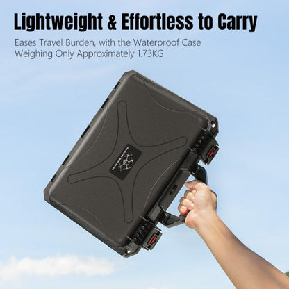 For DJI Mini 5 Pro STARTRC Waterproof ABS Suitcase Shoulder Storage Box (Black) - Backpacks & Bags by STARTRC | Online Shopping UK | buy2fix