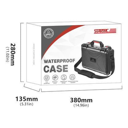 For DJI Mini 5 Pro STARTRC Waterproof ABS Suitcase Shoulder Storage Box (Black) - Backpacks & Bags by STARTRC | Online Shopping UK | buy2fix
