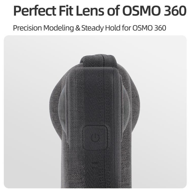 For DJI Osmo 360 Sunnylife Portable Body Half Coverage Storage Box Bag (Grey) - Case & Bags by Sunnylife | Online Shopping UK | buy2fix