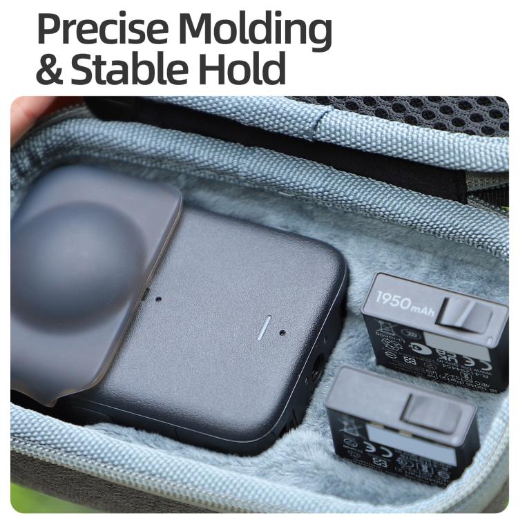 For DJI Osmo 360 Sunnylife Mini Travel Hard Storage Box Bag (Grey) - Case & Bags by Sunnylife | Online Shopping UK | buy2fix