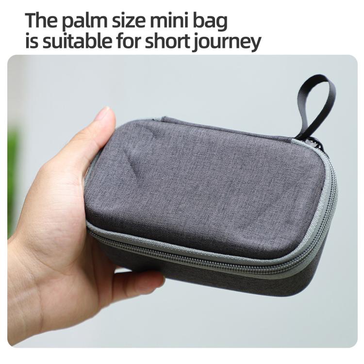 For DJI Osmo 360 Sunnylife Mini Travel Hard Storage Box Bag (Grey) - Case & Bags by Sunnylife | Online Shopping UK | buy2fix