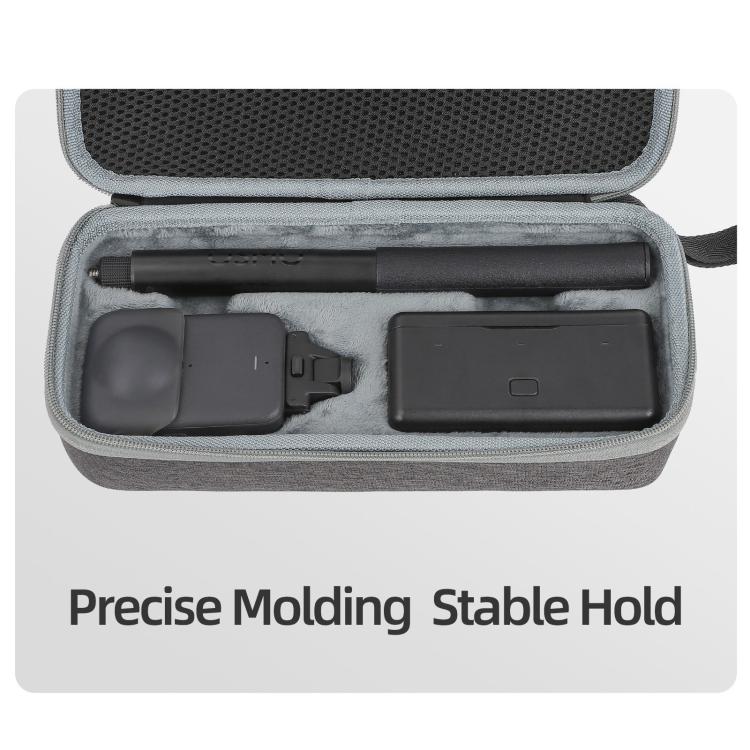 For DJI Osmo 360 Sunnylife Standard Travel Hard Storage Box Expansion Handbag (Grey) - Case & Bags by Sunnylife | Online Shopping UK | buy2fix