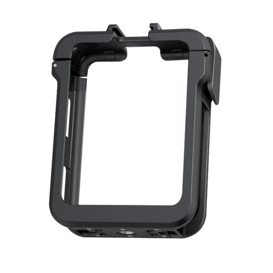 For DJI Osmo 360 PC Plastic Cage Frame with Cold Shoe (Black)