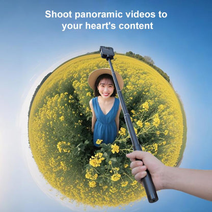 For DJI Osmo 360 PC Plastic Cage Frame with Cold Shoe (Black) - Protection Frame by buy2fix | Online Shopping UK | buy2fix