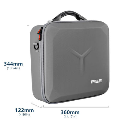 For DJI Mavic 4 Pro / RC 2 STARTRC Shoulder PU Storage Bag Handbag (Grey) - Backpacks & Bags by STARTRC | Online Shopping UK | buy2fix