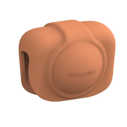 For DJI Osmo 360 Sunnylife Silicone Lens Cap Protective Cover Lens Protector (Orange) - Case & Bags by Sunnylife | Online Shopping UK | buy2fix