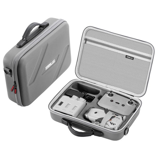 For DJI Lito 1 / X1 STARTRC Shoulder PU Storage Bag Handbag (Grey)