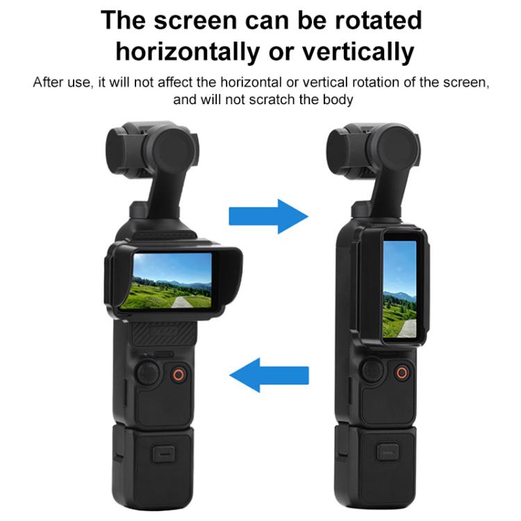 For DJI Osmo Pocket 3 BRDRC Sunshade Hood Screen Shade (Black) - Other Accessories by BRDRC | Online Shopping UK | buy2fix