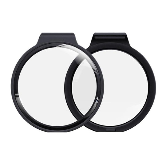 For DJI Osmo 360 Camera Optical Tempered Glass Cover Protective Lens Guard (Black)