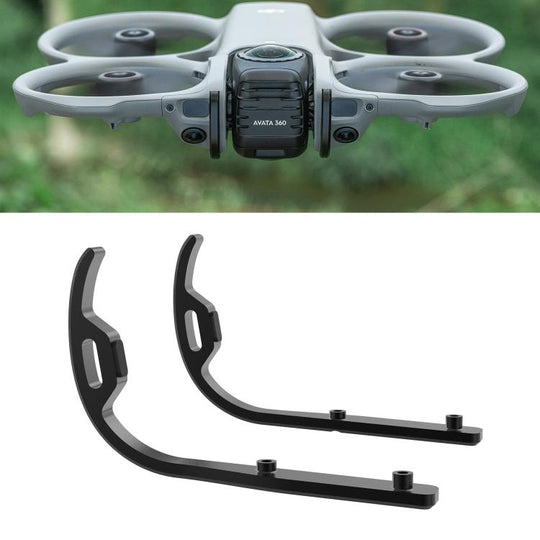 For DJI Avata 360 STARTRC Gimbal Lens Anti-collision Plastic Guard Bumper (Black)